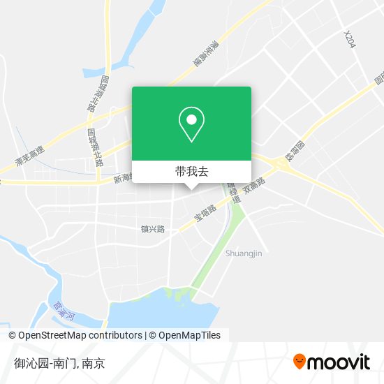 御沁园-南门地图