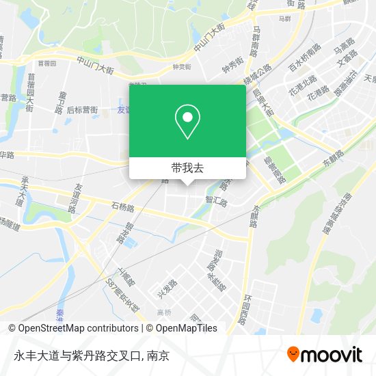 永丰大道与紫丹路交叉口地图