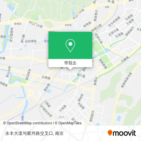 永丰大道与紫丹路交叉口地图