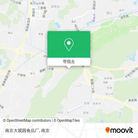 南京大观园食品厂地图