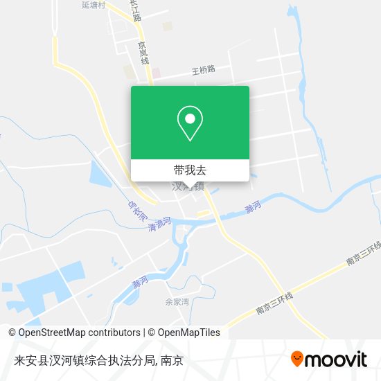 来安县汊河镇综合执法分局地图