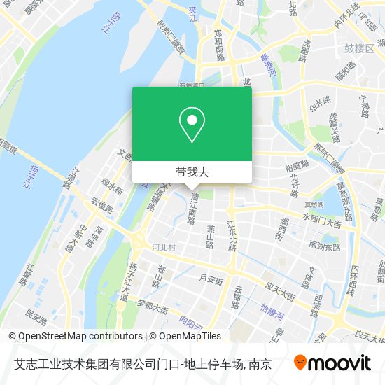 艾志工业技术集团有限公司门口-地上停车场地图