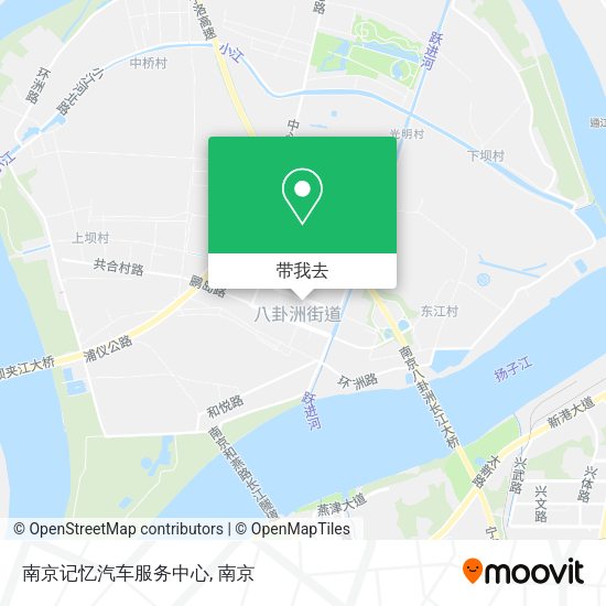 南京记忆汽车服务中心地图