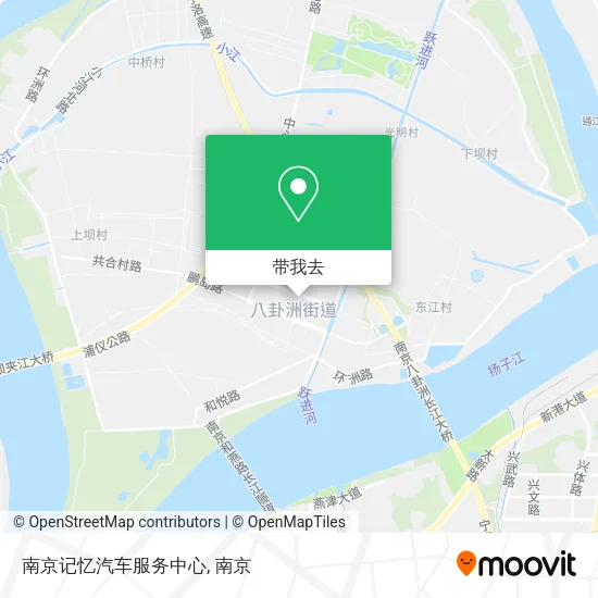 南京记忆汽车服务中心地图