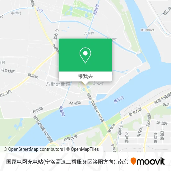 国家电网充电站(宁洛高速二桥服务区洛阳方向)地图