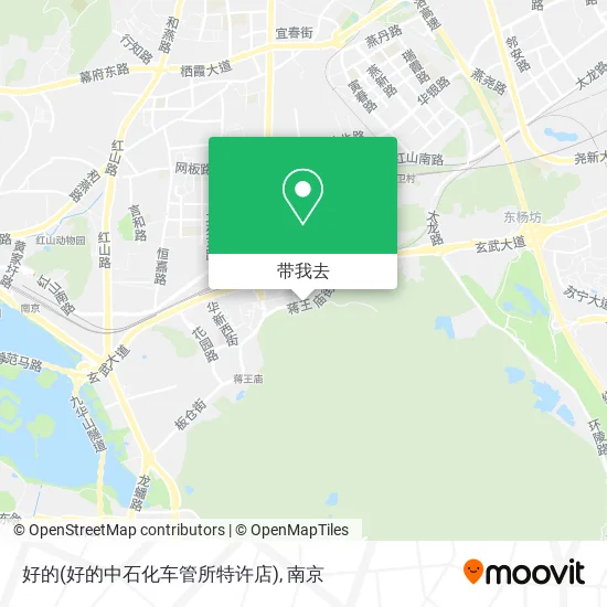 好的(好的中石化车管所特许店)地图