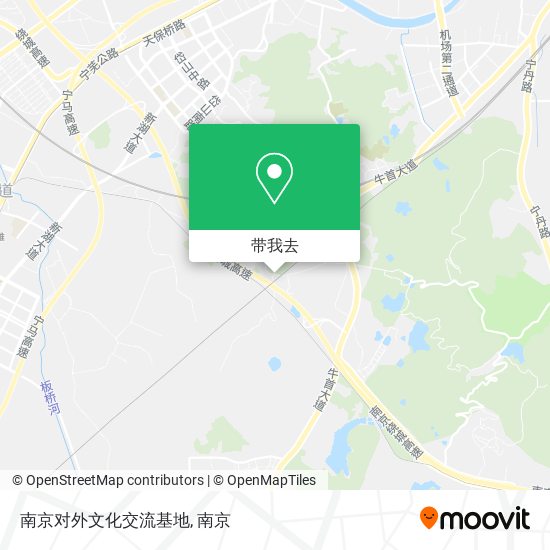 南京对外文化交流基地地图
