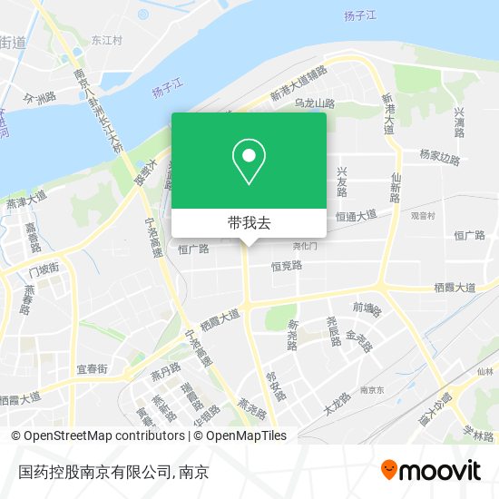 国药控股南京有限公司地图