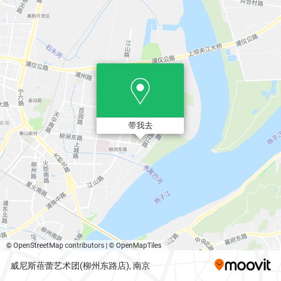 威尼斯蓓蕾艺术团(柳州东路店)地图