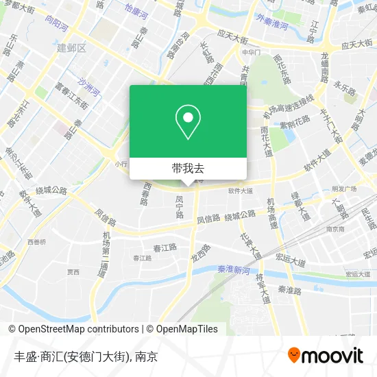 丰盛·商汇(安德门大街)地图