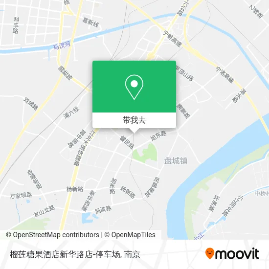榴莲糖果酒店新华路店-停车场地图