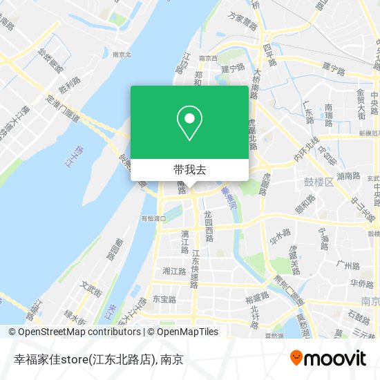 幸福家佳store(江东北路店)地图