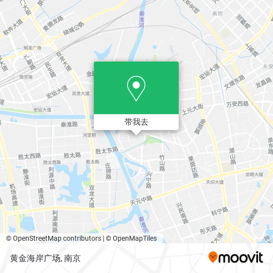 黄金海岸广场地图