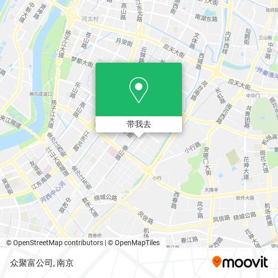 众聚富公司地图