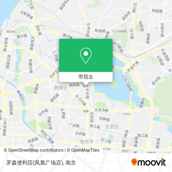 罗森便利店(凤凰广场店)地图