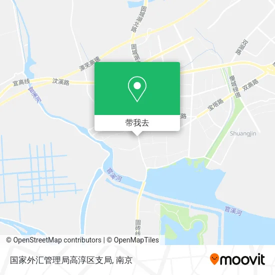 国家外汇管理局高淳区支局地图