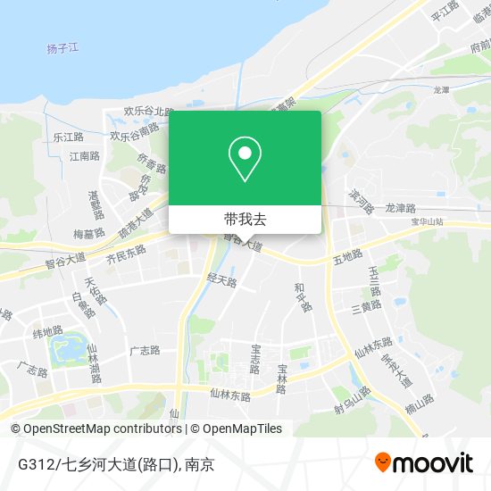 G312/七乡河大道(路口)地图
