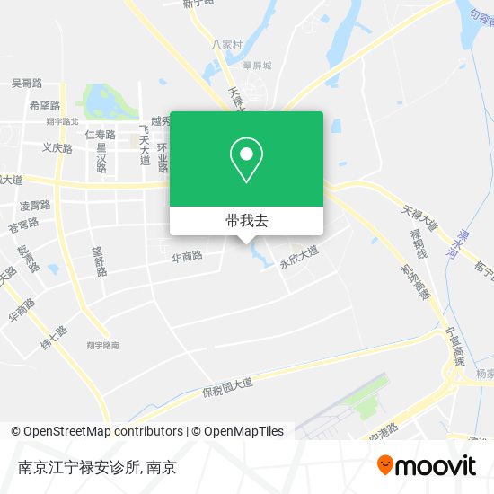南京江宁禄安诊所地图