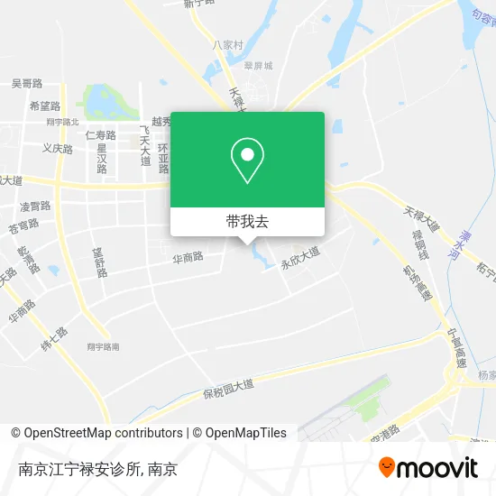 南京江宁禄安诊所地图