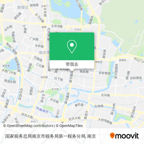 国家税务总局南京市税务局第一税务分局地图