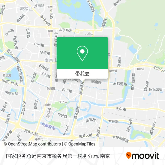 国家税务总局南京市税务局第一税务分局地图