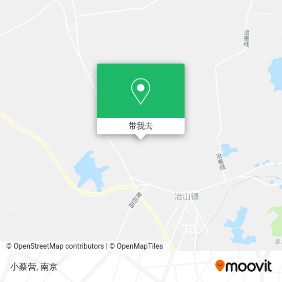 小蔡营地图