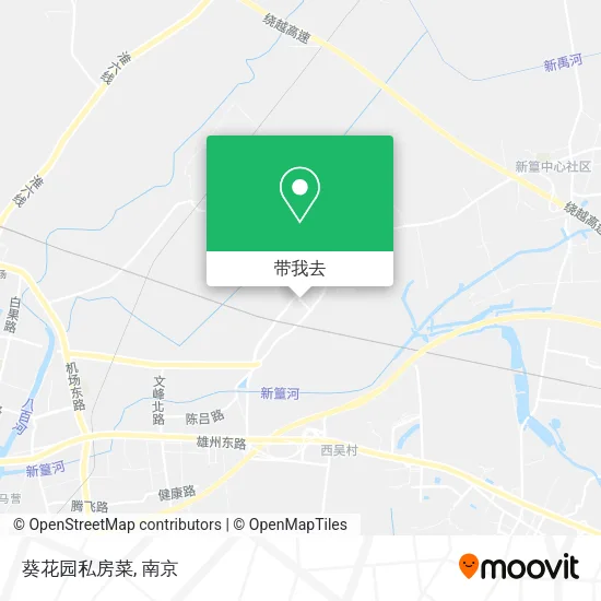 葵花园私房菜地图