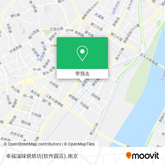 幸福滋味烘焙坊(软件园店)地图
