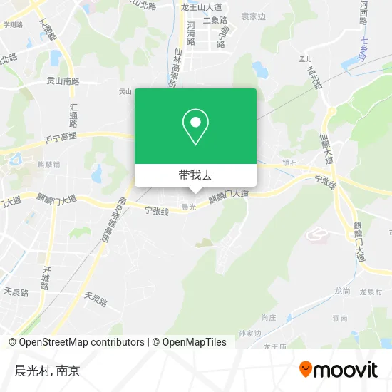 晨光村地图