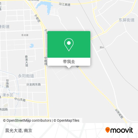 晨光大道地图
