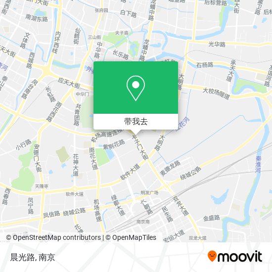 晨光路地图