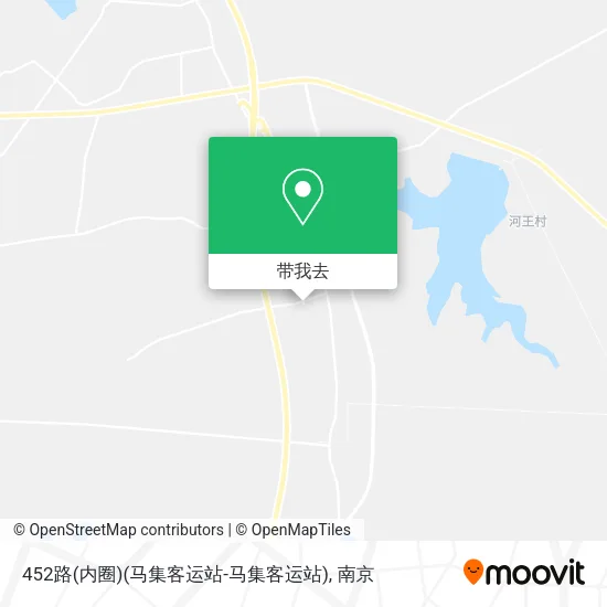 452路(内圈)(马集客运站-马集客运站)地图