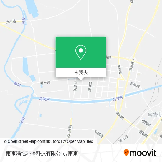 南京鸿恺环保科技有限公司地图