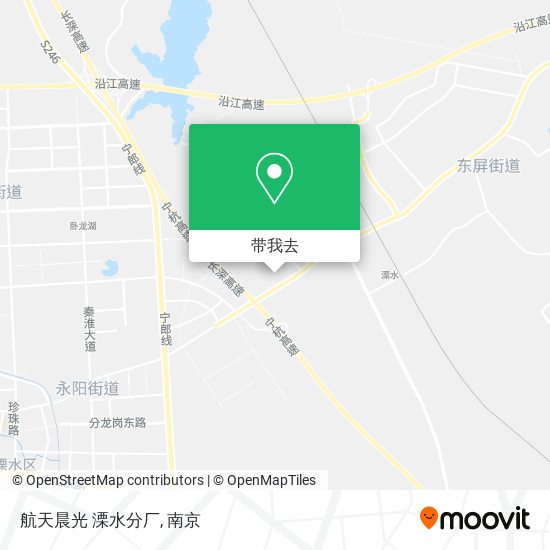 航天晨光 溧水分厂地图