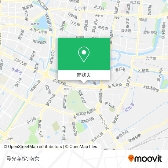 晨光宾馆地图