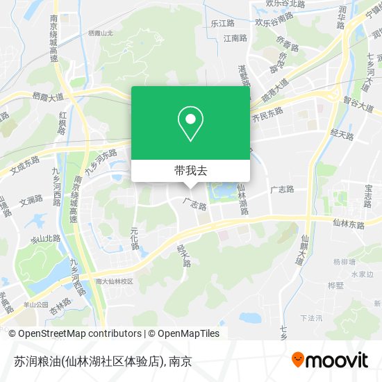 苏润粮油(仙林湖社区体验店)地图