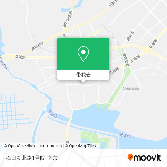 石臼湖北路1号院地图