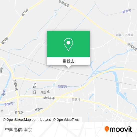 中国电信地图