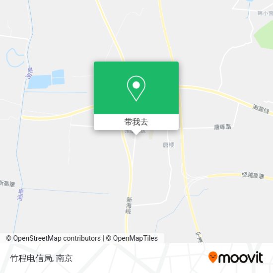 竹程电信局地图