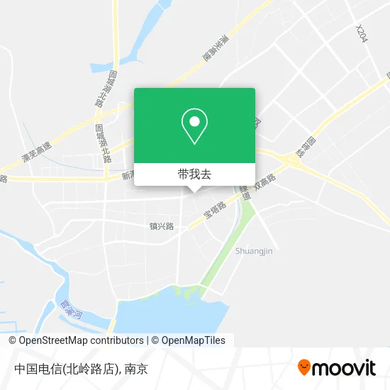 中国电信(北岭路店)地图