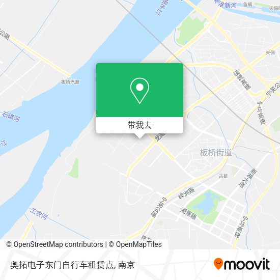 奥拓电子东门自行车租赁点地图