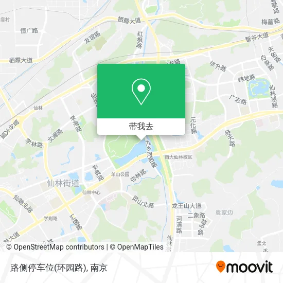 路侧停车位(环园路)地图