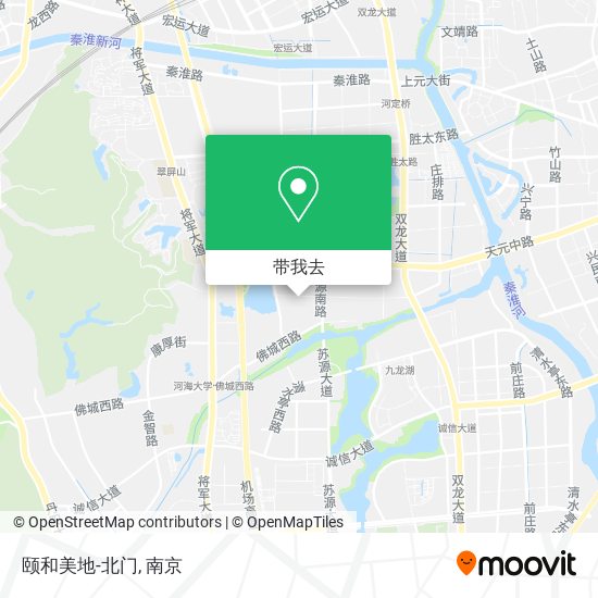 颐和美地-北门地图