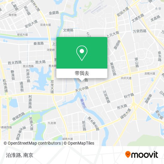 泊淮路地图