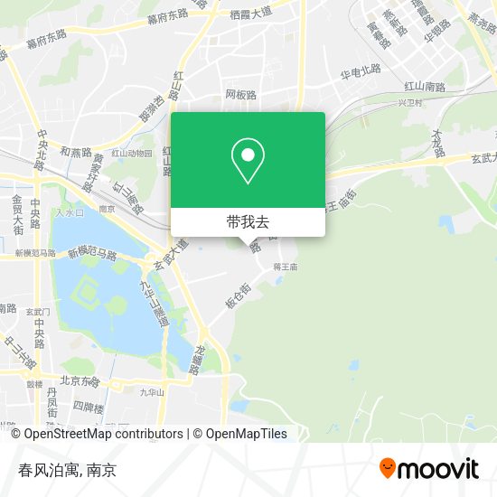 春风泊寓地图