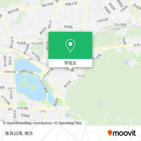 春风泊寓地图