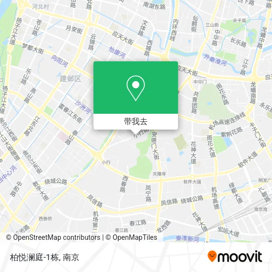 柏悦澜庭-1栋地图