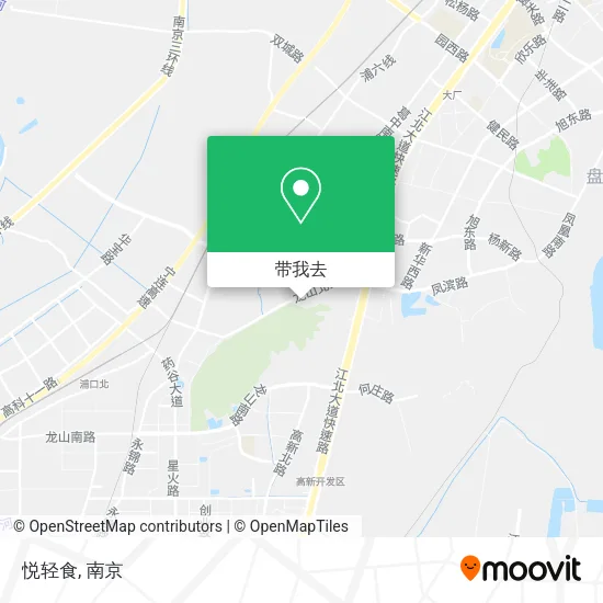 悦轻食地图