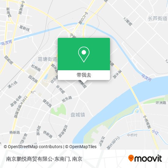 南京鹏悦商贸有限公-东南门地图