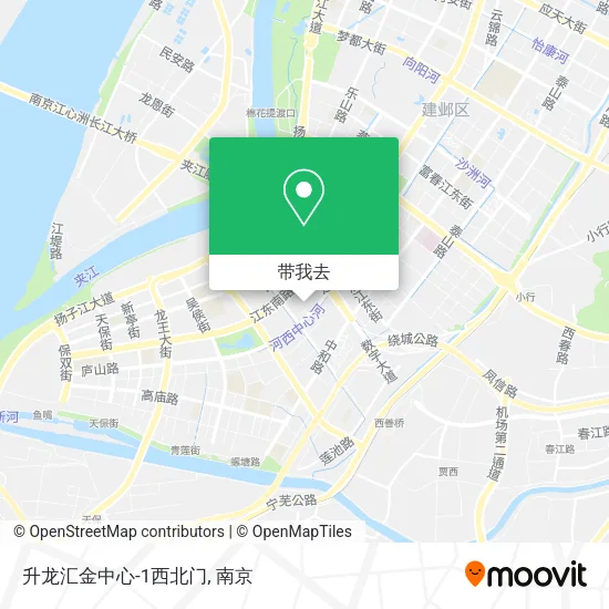 升龙汇金中心-1西北门地图